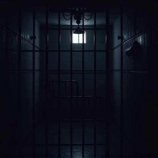 Imagen de la celda de un prisionero pol칤tico, mostrando la precariedad y el simbolismo de la lucha por la libertad.