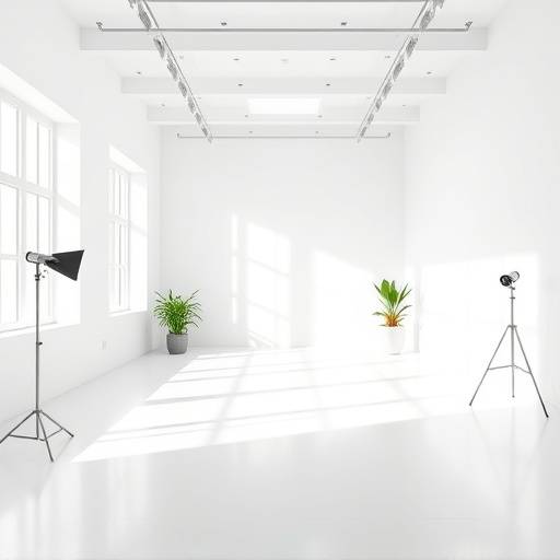 Studio spacieux avec lumi√®re naturelle abondante et murs blancs